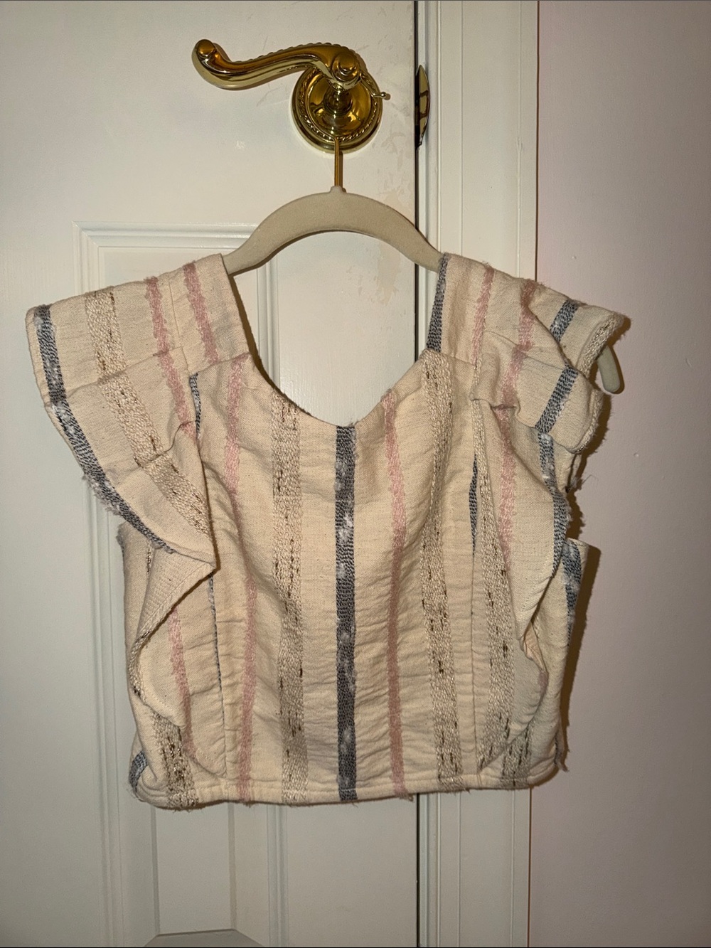 Koch Cecilia Top- Cream w/ stripes